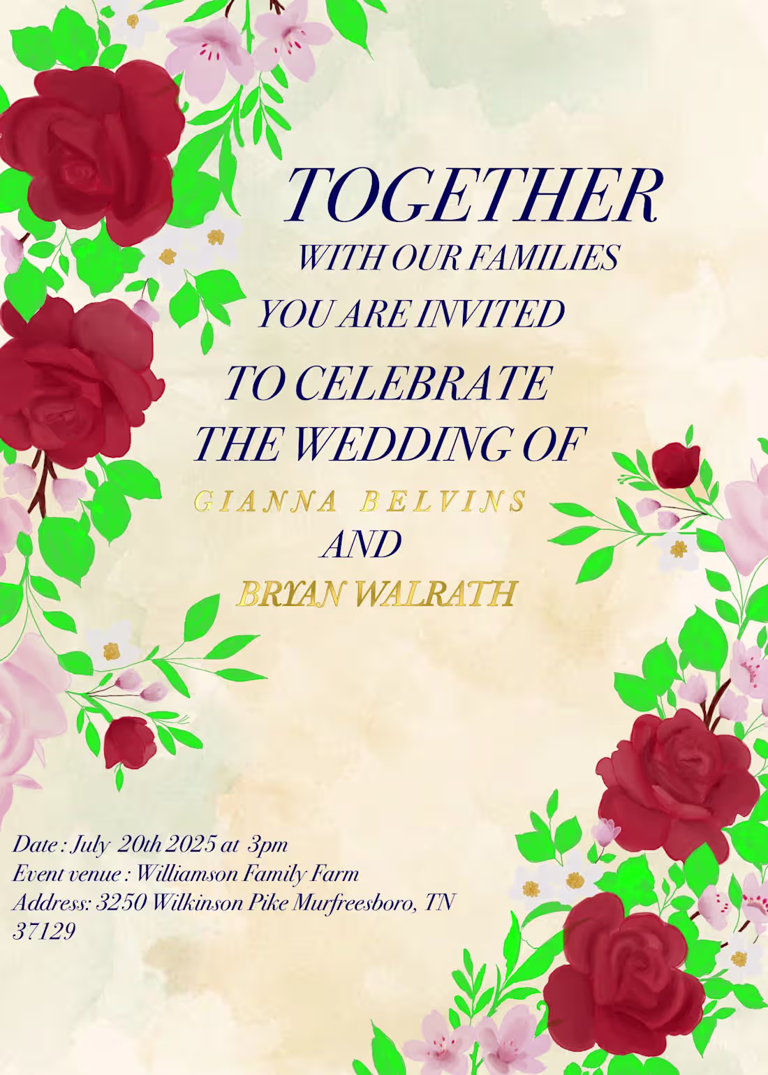 Cover image for Wedding Invitation Mockup 