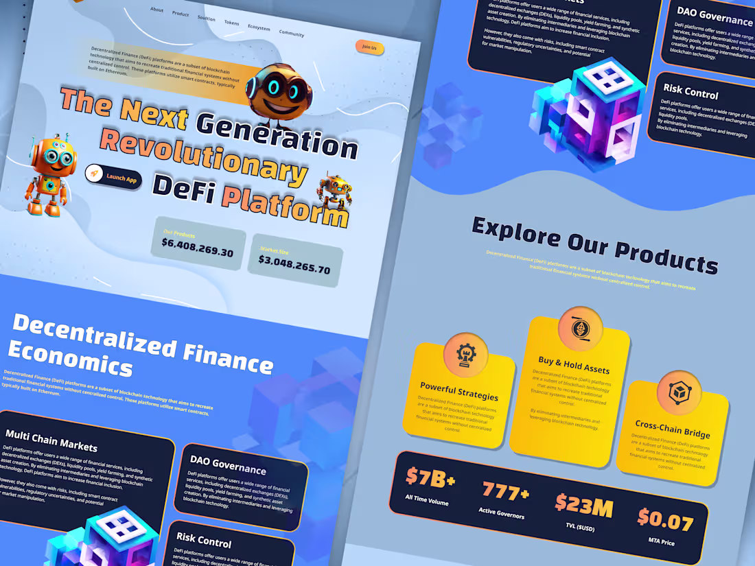 Cover image for DeFi Platform — Next Generation