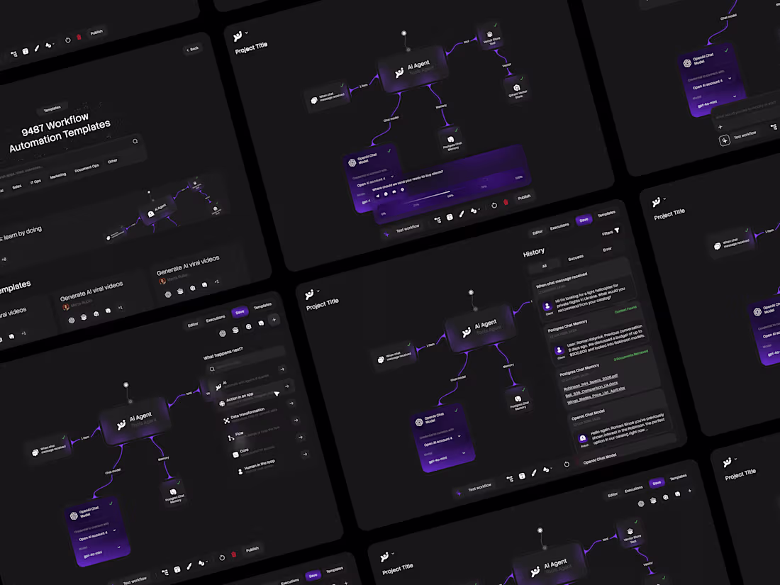 Cover image for AI Agent Builder & Workflow