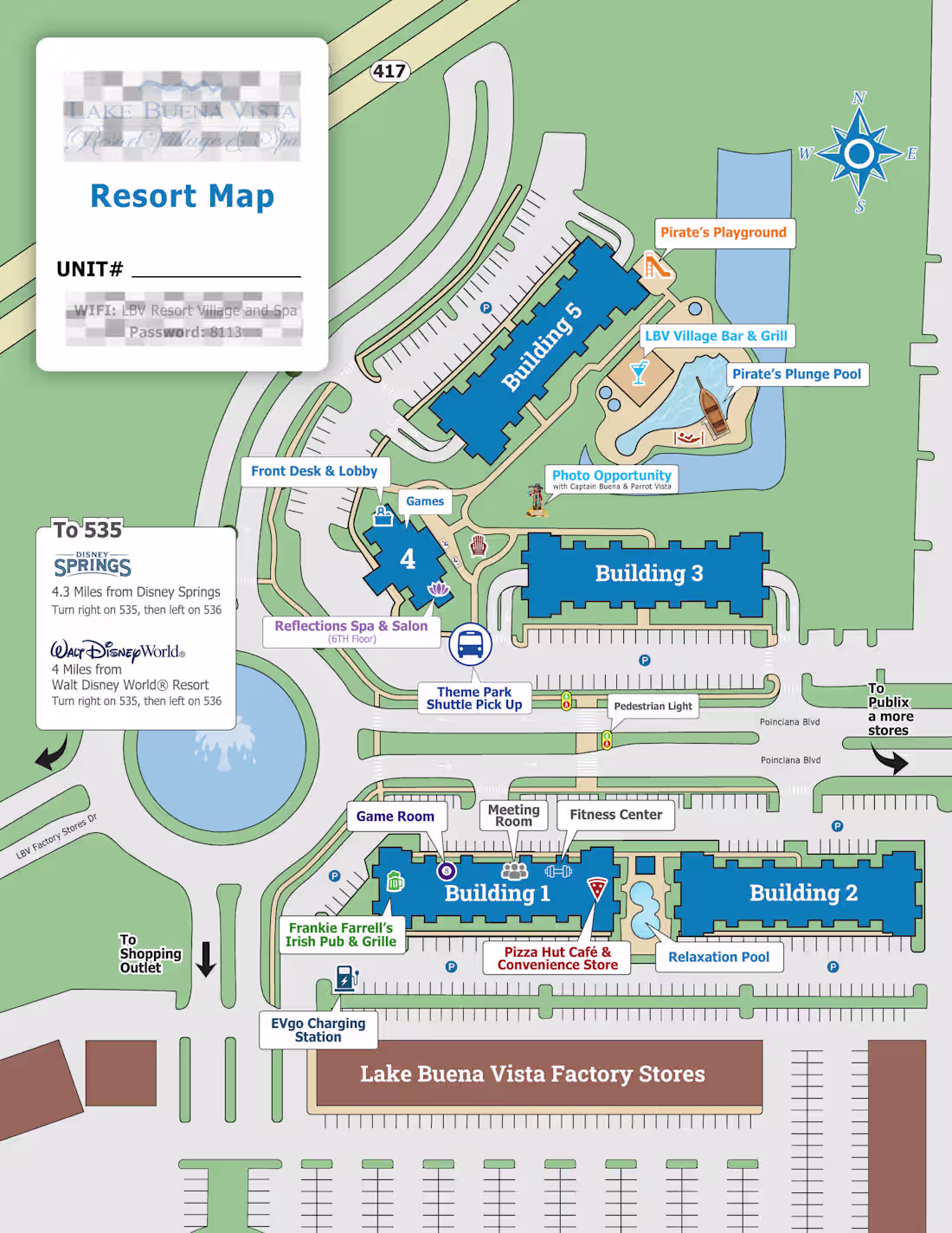 Cover image for Fully vectored resort map.