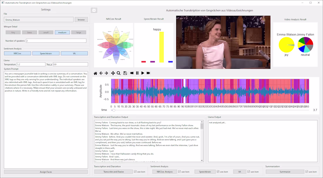 Cover image for Automatic Transcription of Dialogs from Video