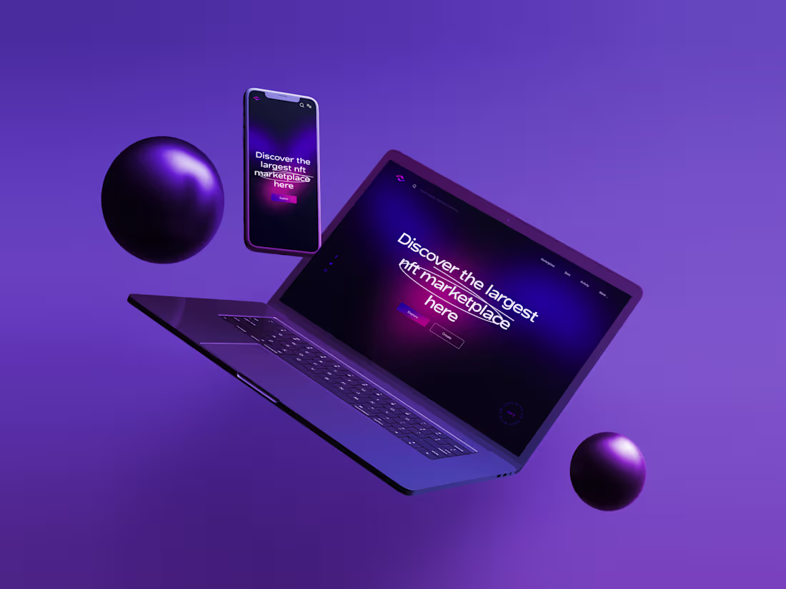 Cover image for NFT — UX/UI Webdesign