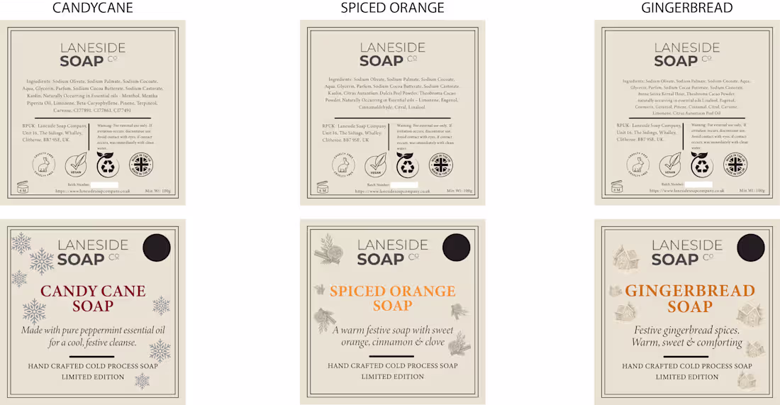 Cover image for These are candle labels i