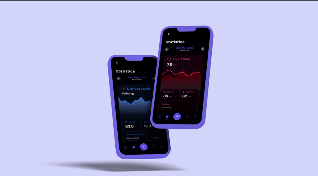 Cover image for MoodMap: Navigating Mental Wellness with Intuitive UI/UX Design