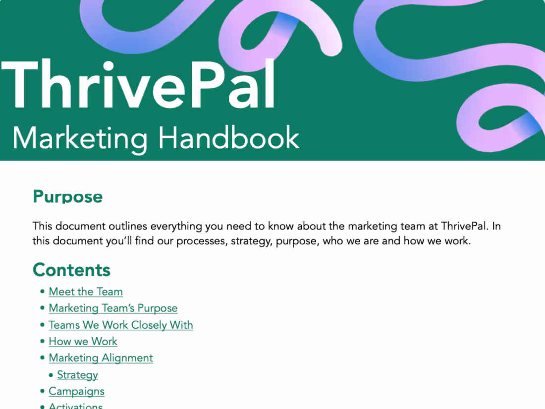 Cover image for Marketing Ops | ThrivePal