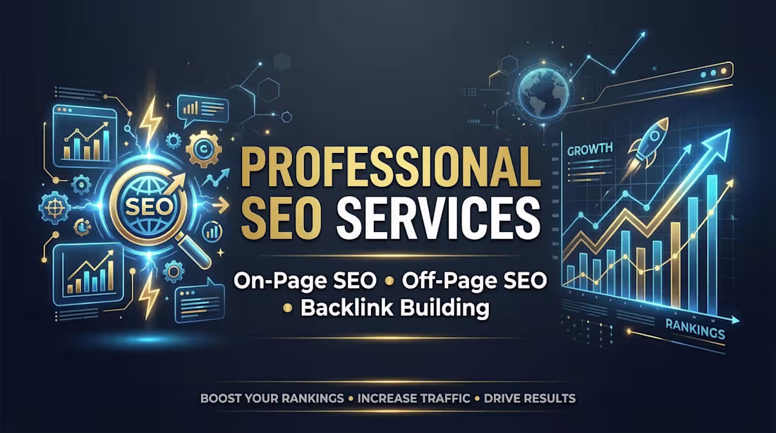 Cover image for Professional SEO Services (On-Page SEO & Off-Page SEO)