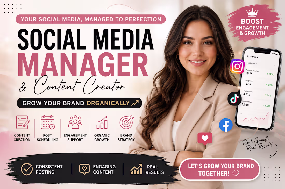 Cover image for Social Media Content & Engagement