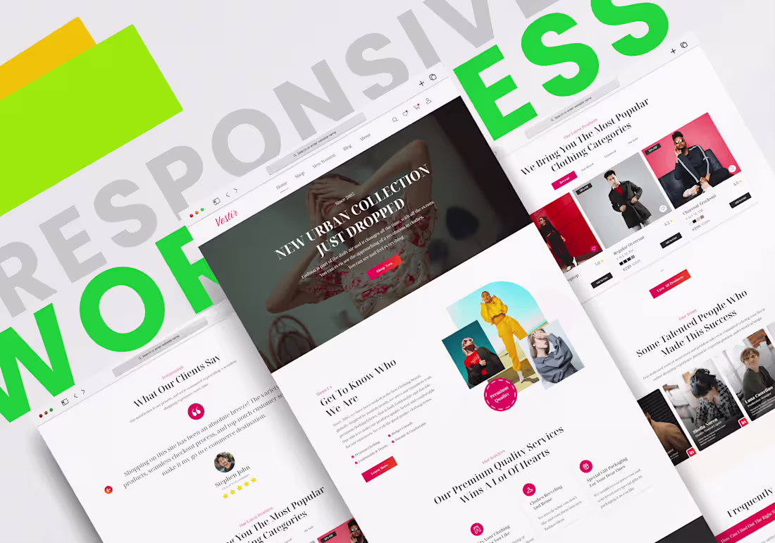 Cover image for Vestir - ECommerce