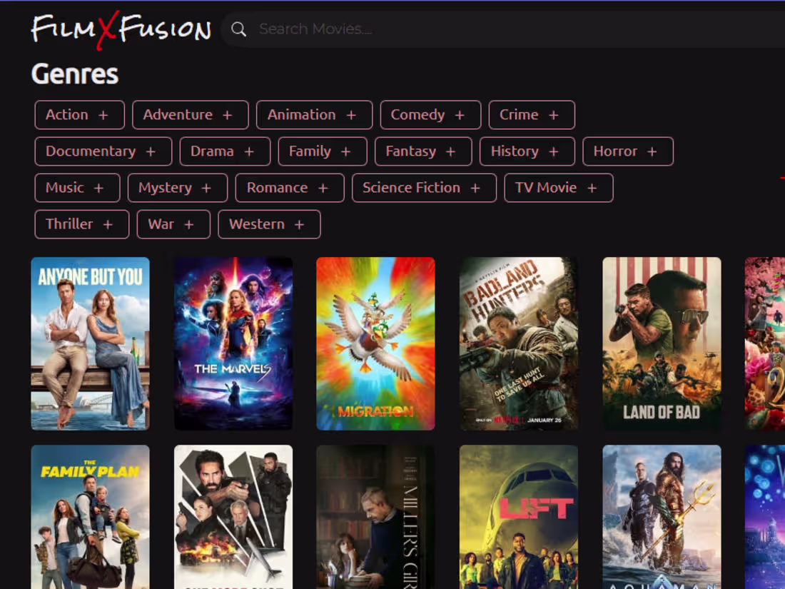 Cover image for filmxfusion