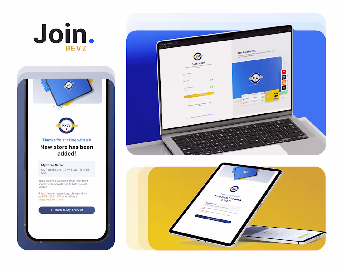 Cover image for Join | Revamp Design | Store Account Creation