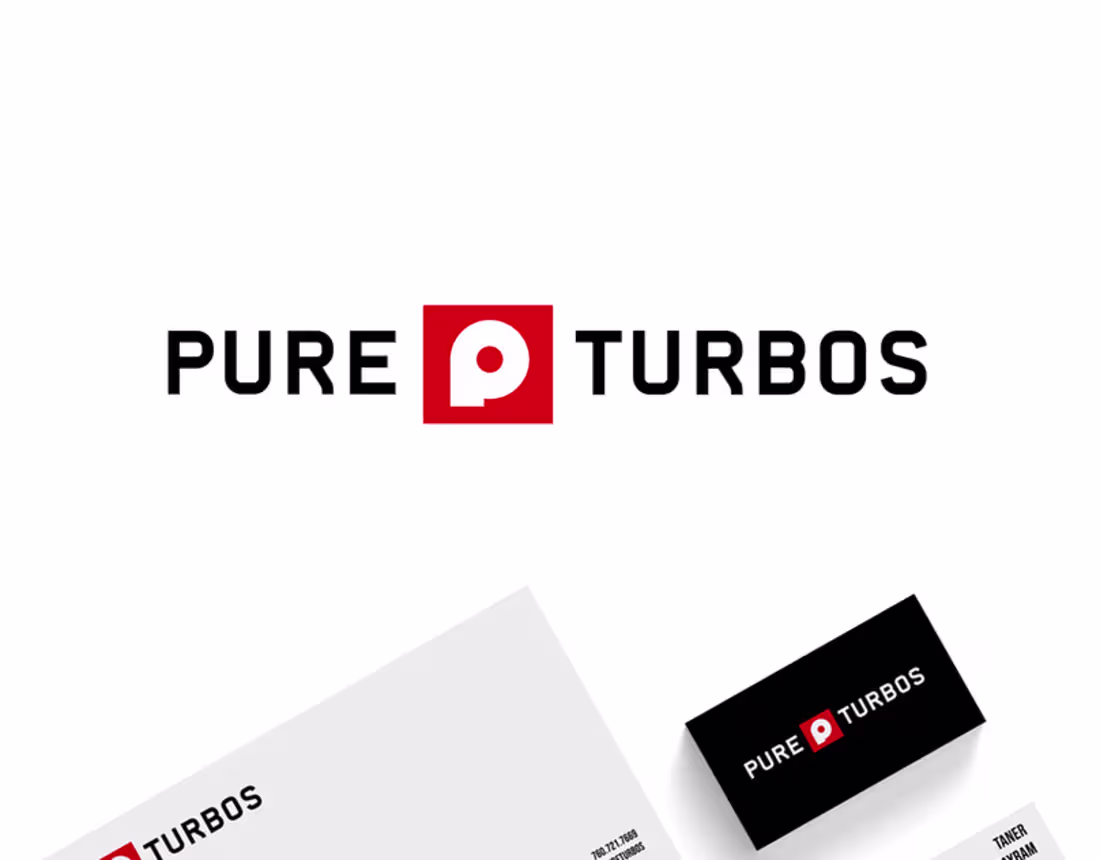 Cover image for Pure Turbos  Corporate Identity Design