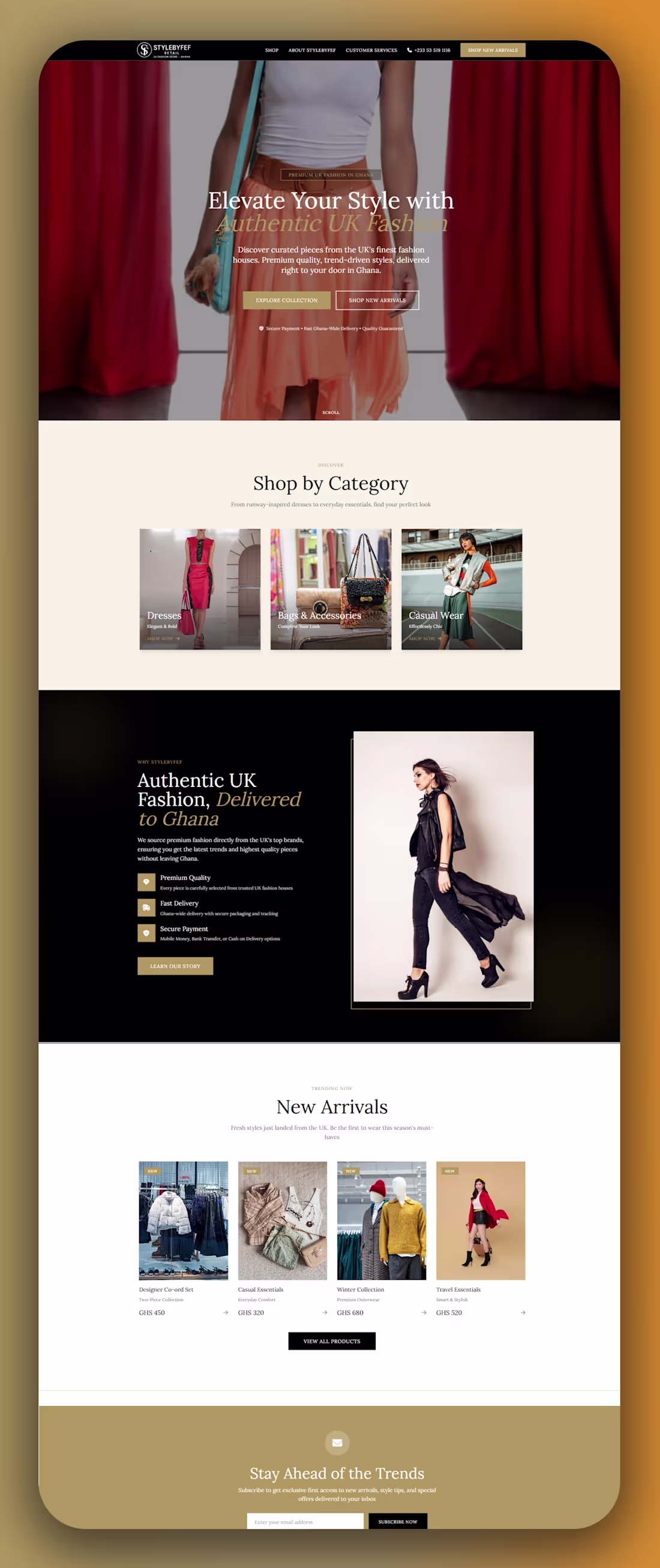 Cover image for Fashion Website for men and women fashion built with Wordpre...