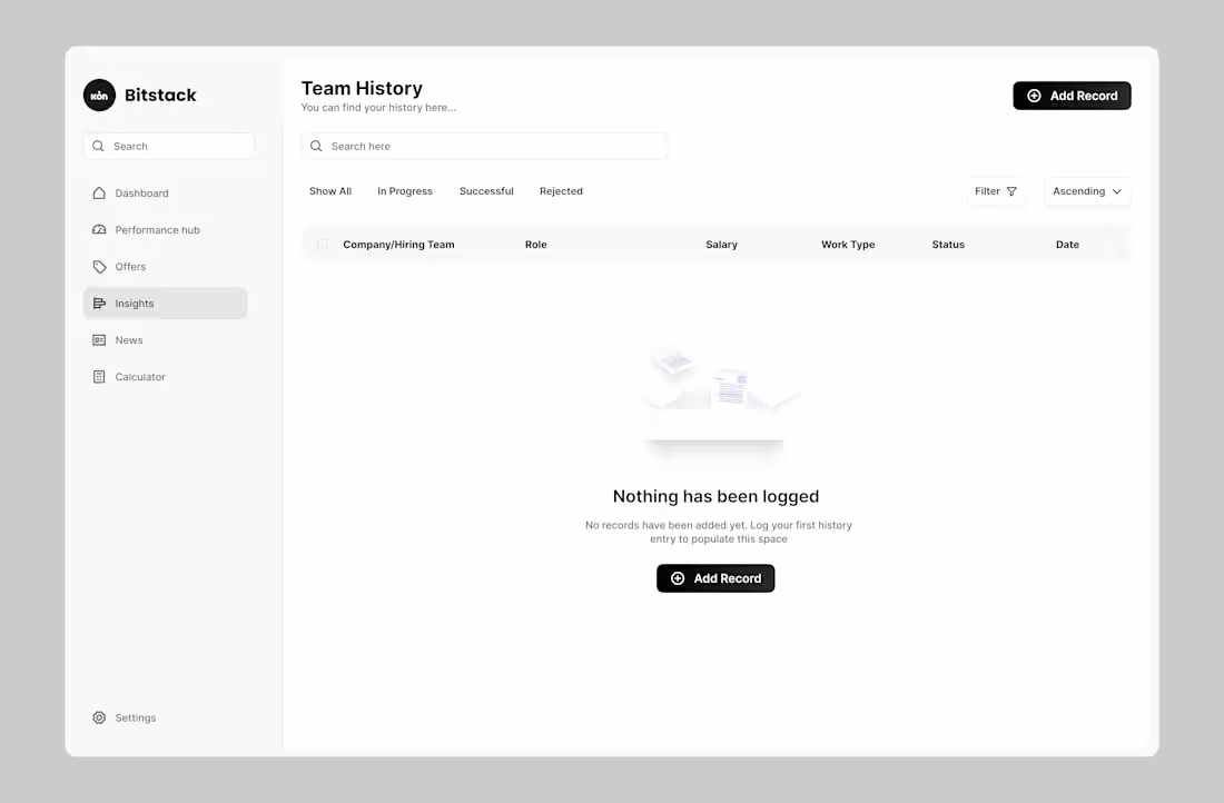 Cover image for Empty state Design for a SaaS Product focused on clarity and...