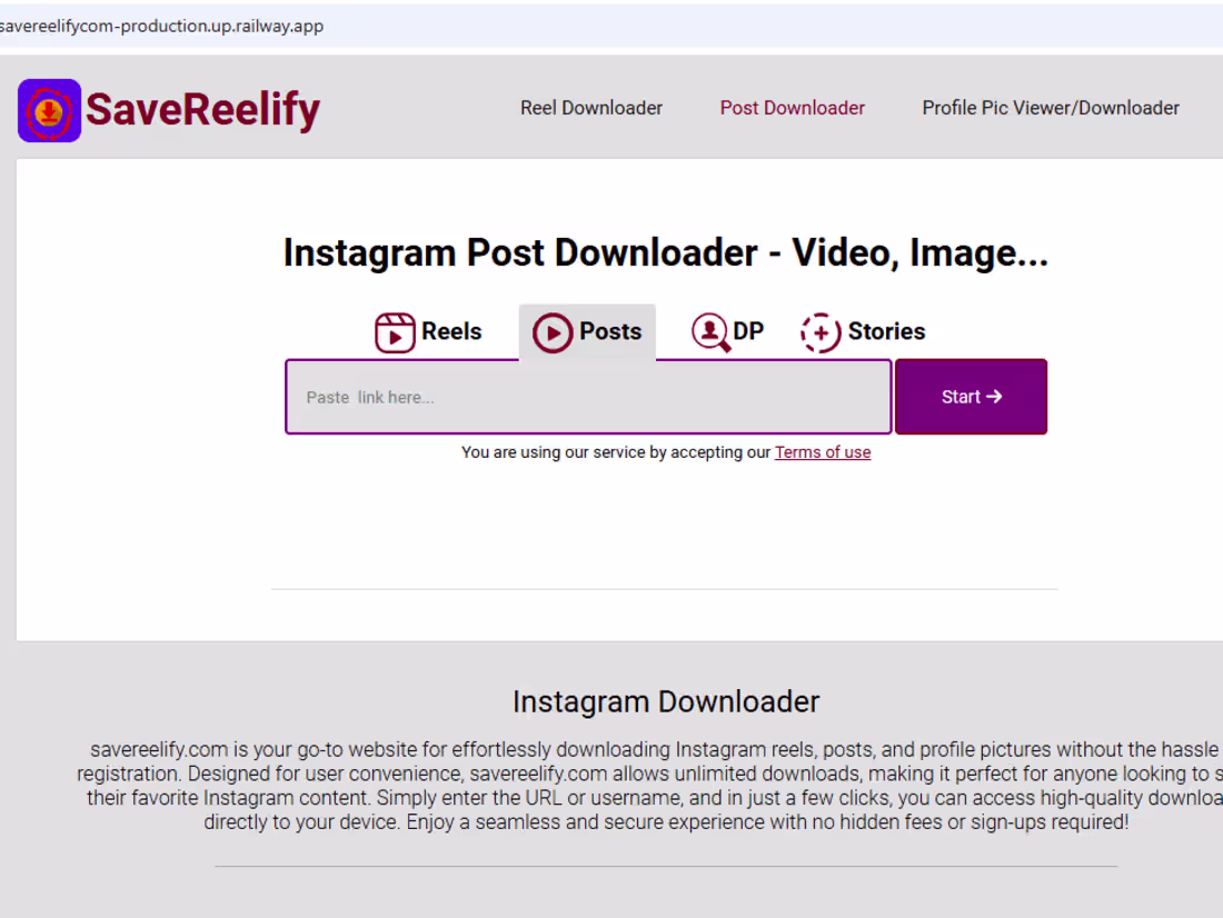 Cover image for Instagram Posts Downloader || Posts | Reels | DP