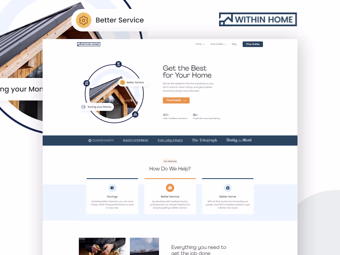 Cover image for WordPress Design & Development for Within Home
