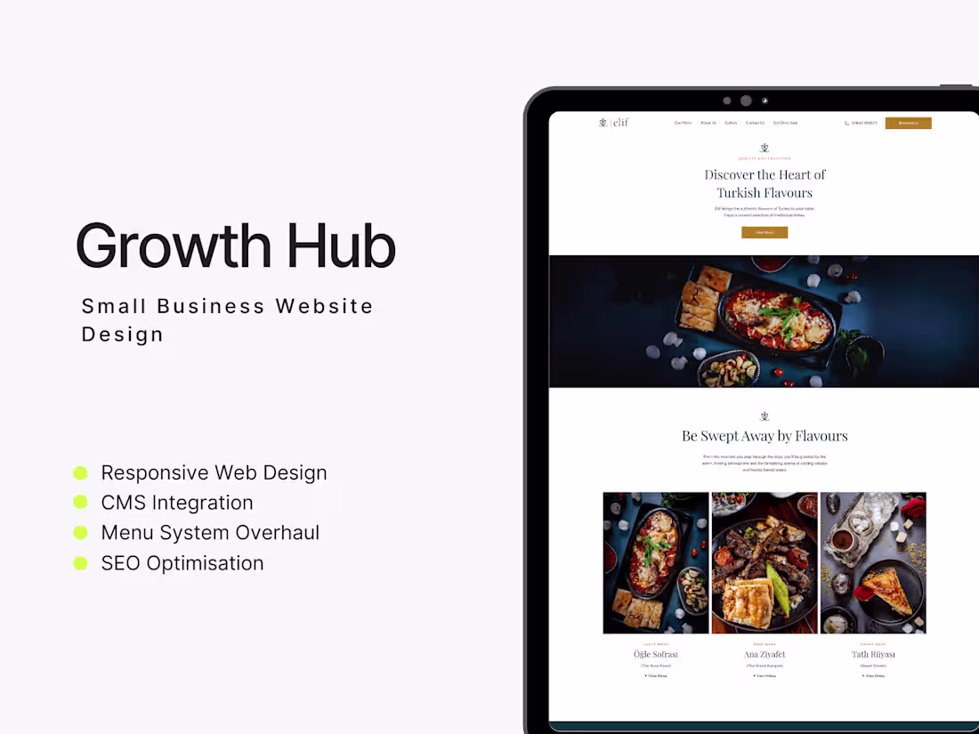 Cover image for Growth Hub - Small Business Website Design
