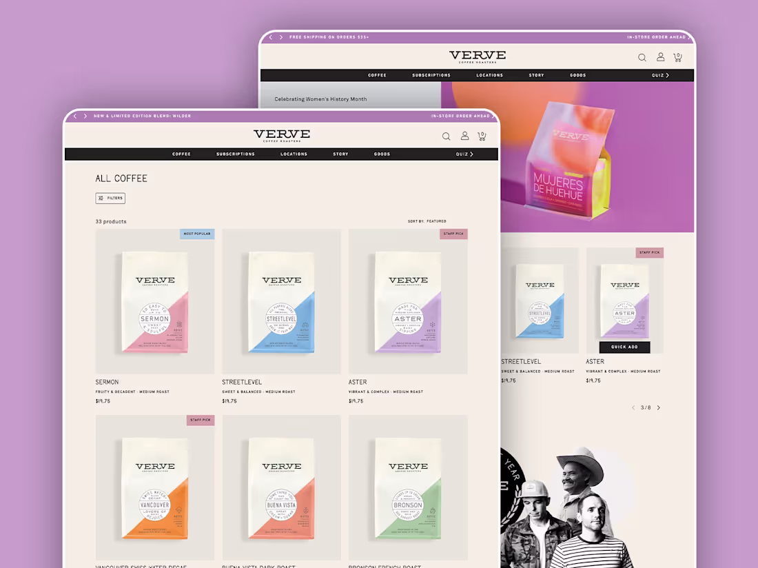 Cover image for Verve - Coffee is about more than caffeine