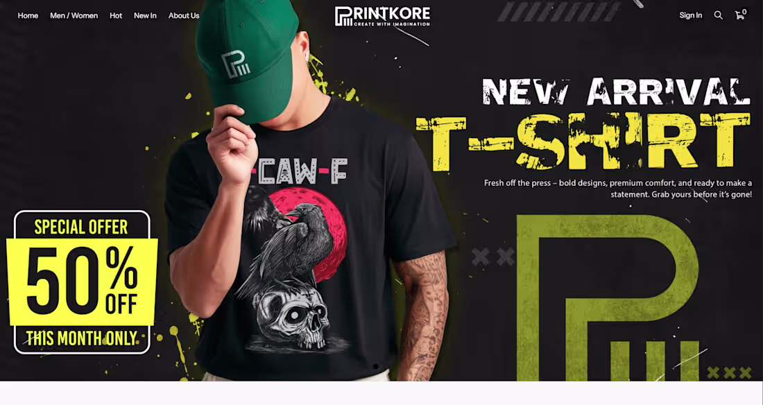 Cover image for PrintKore  Creative Brand Identity