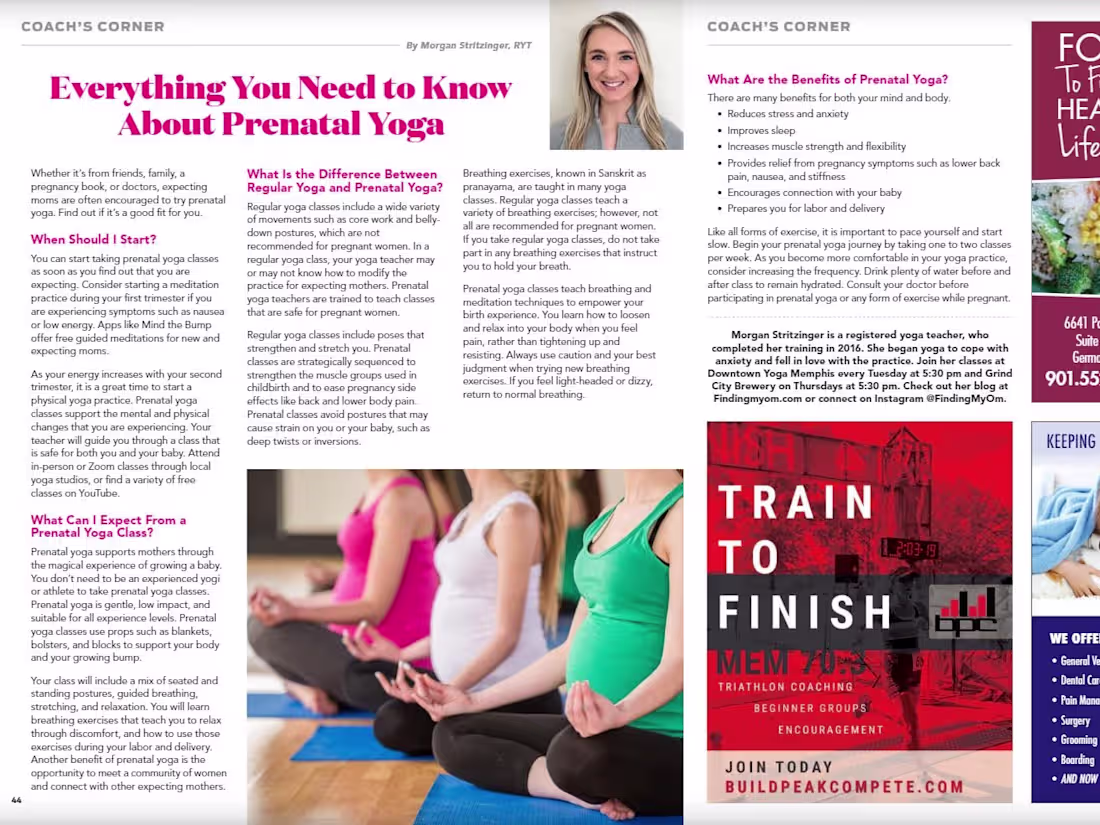 Cover image for Everything You Need to Know About Prenatal Yoga