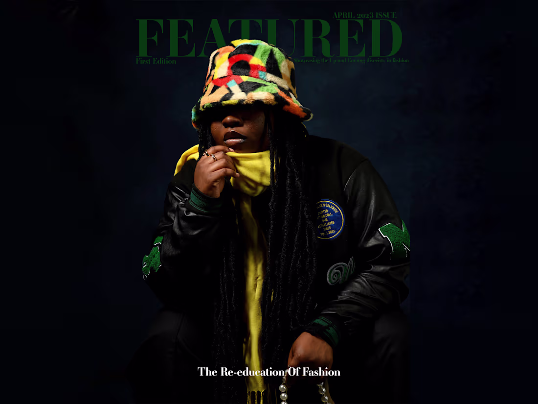 Cover image for Featured magazine Identity editorial
