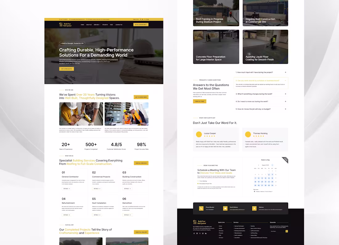 Cover image for Build Fast Hull Limited Website Design & Development