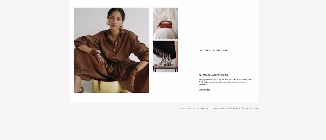 Cover image for Érra Atelier — Luxury Fashion