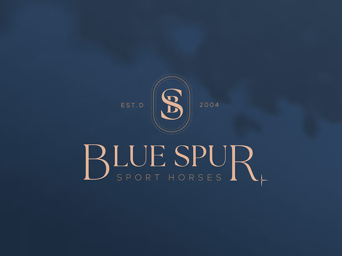 Cover image for [Brand Identity Design] Blue Spur Sport Horses