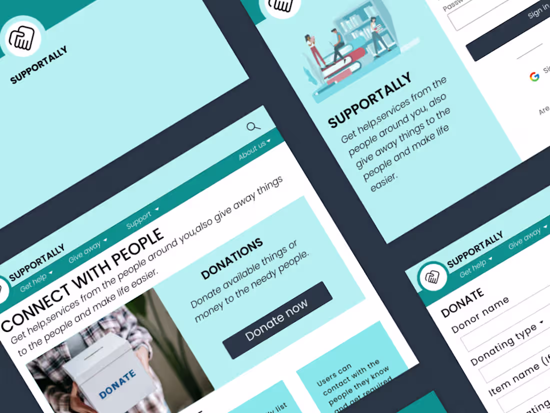 Cover image for SupportAlly - Figma Design
