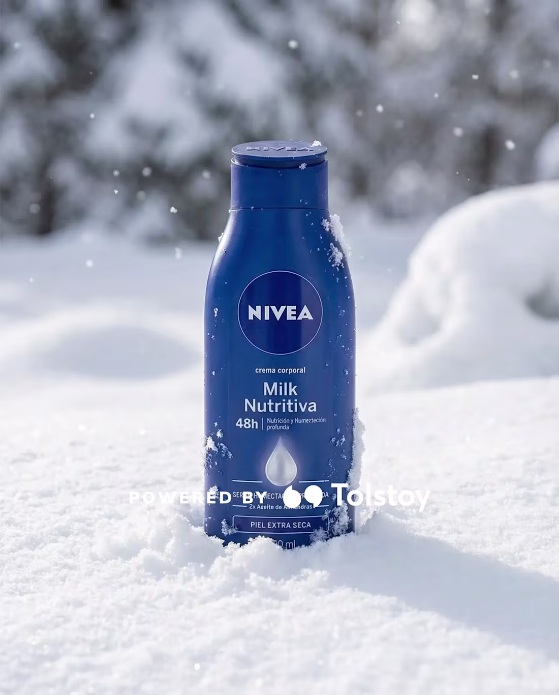 Cover image for Holiday Product-in-Snow Visual Template ❄️ A reusable holida...