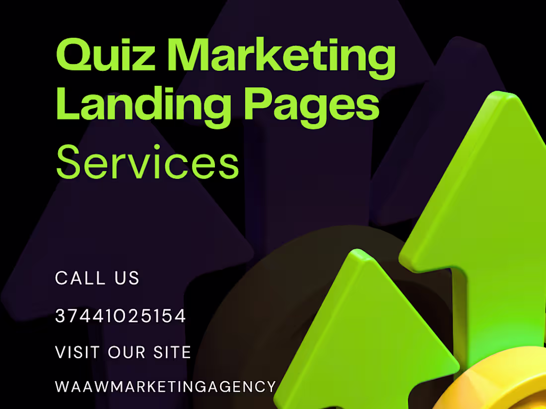 Cover image for I will setup & create Quiz/landing page for adverising