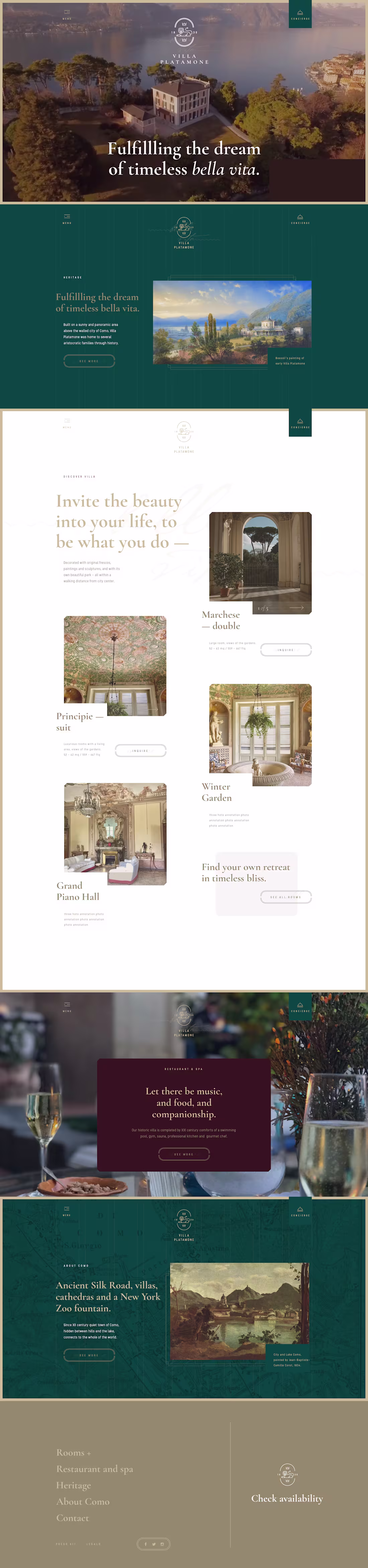 Cover image for Villa Platamone