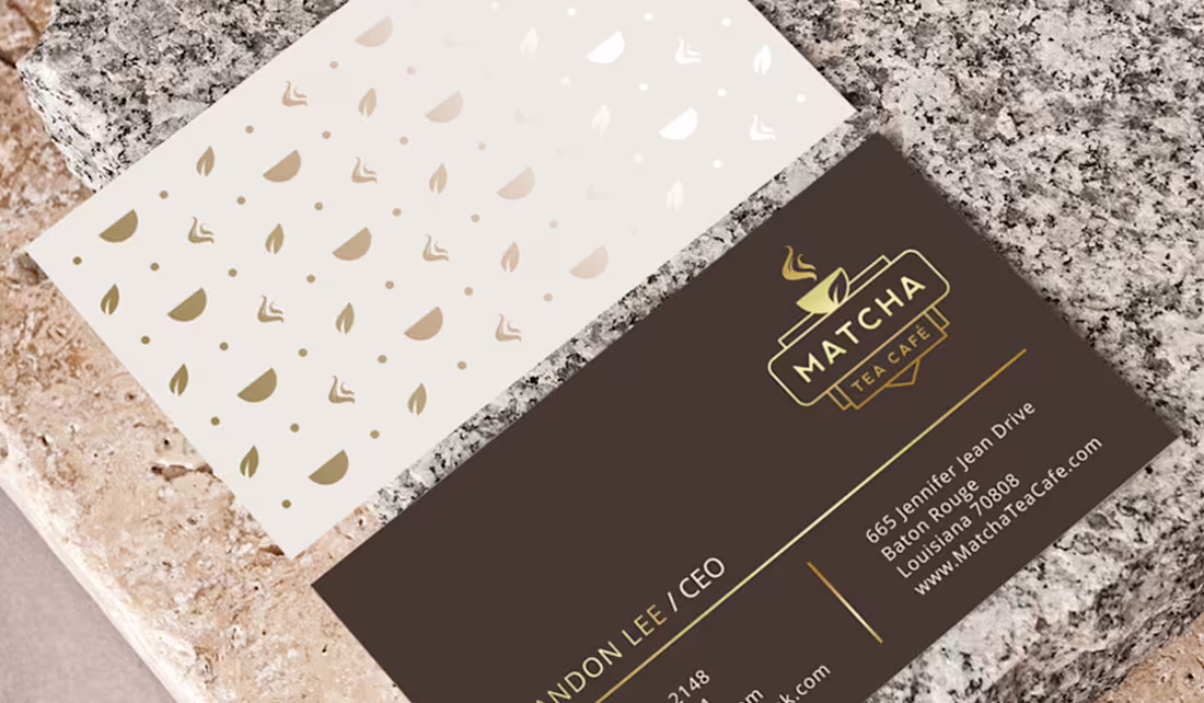 Cover image for Matcha Tea Cafe Brand Identity