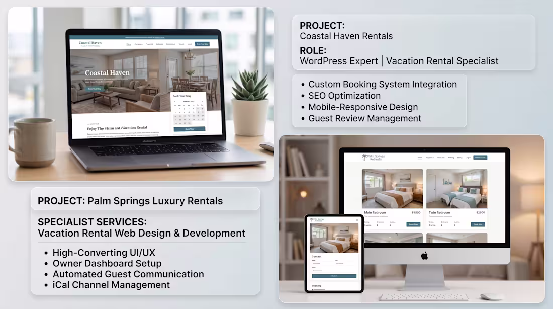Cover image for Coastal Haven Rentals & Palm