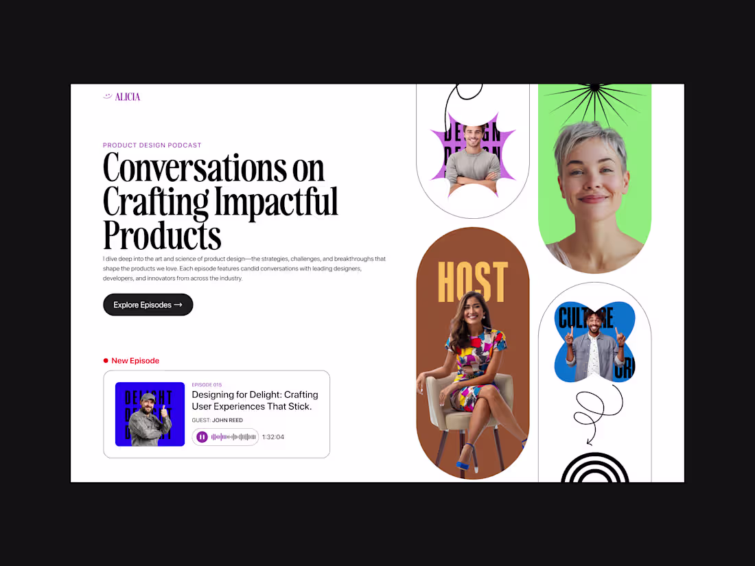 Cover image for Podcast Landing Page