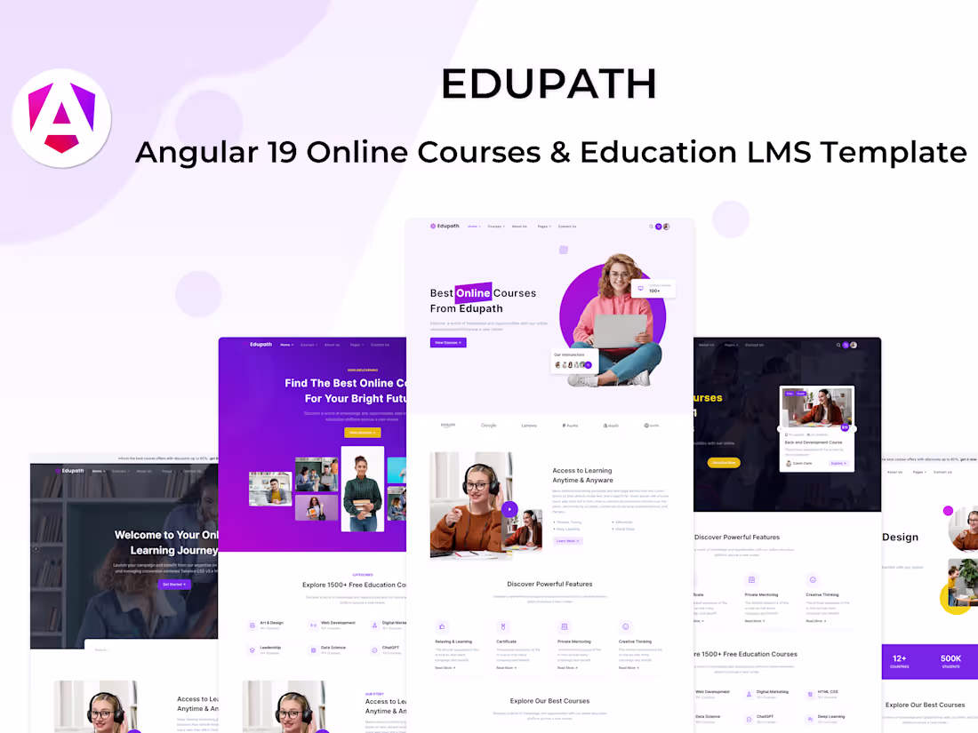 Cover image for Edupath - Multipurpose Education LMS
