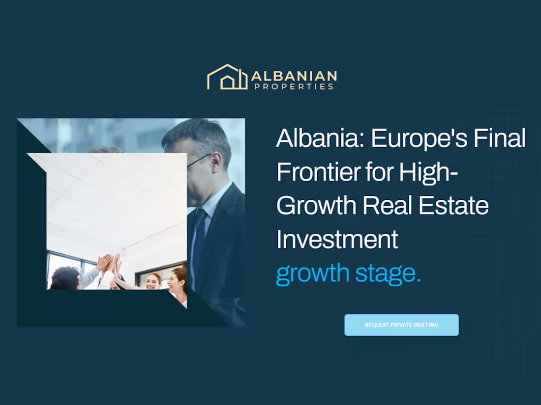 Cover image for Real Estate Investment Landing Page