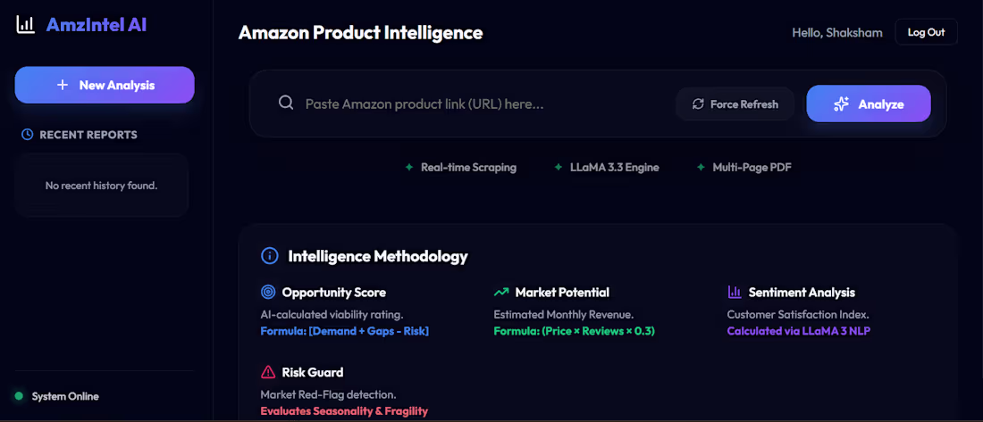Cover image for Developed an AI-powered analytics and