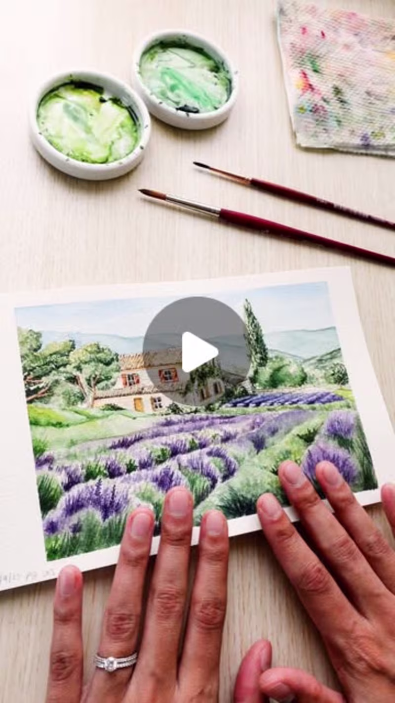 Cover image for IG Reel: Sketchbook Spread Reveal