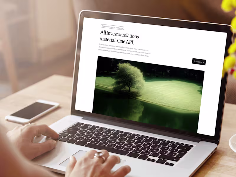 Cover image for Quart API — Product Website Design in Framer Project Type: P...