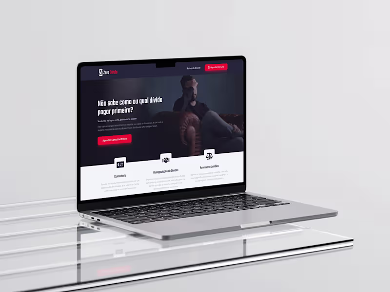 Cover image for Booking Website Design and Development - Zera Dívida :: Behance