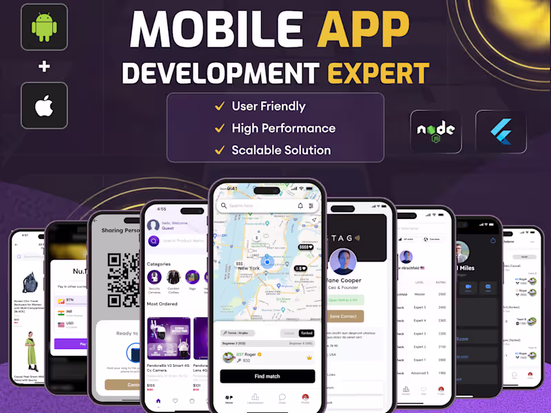 Cover image for Expert Mobile App Developer | Flutter Developer