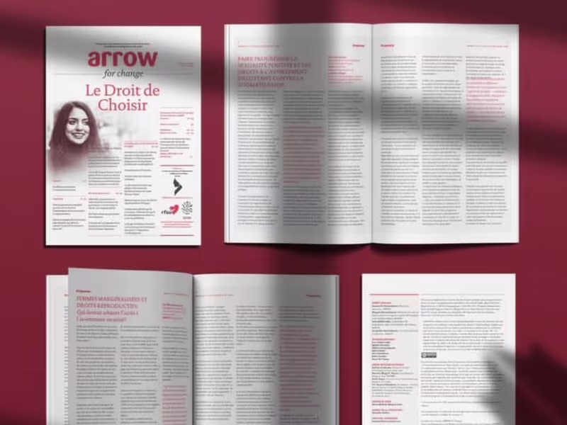 Cover image for Arrow Int. Publication Design 