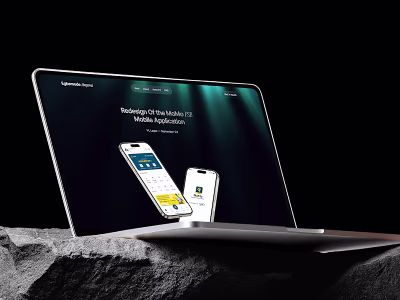 Cover image for Product Designer and Webflow Developer Portfolio​