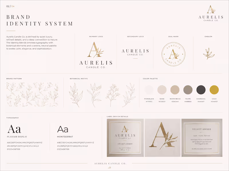 Cover image for AURELIS — Luxury Candle Brand