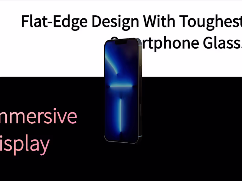 Cover image for Apple Iphone Showcase 3D Website