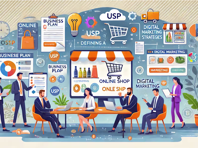 Cover image for Development and Launch of Online Shop for Supermarket Chain