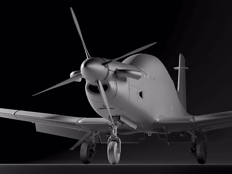 Cover image for Airplane 3D Modeling