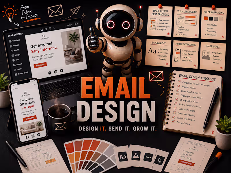 Cover image for Email Design · Built to Scroll, Designed to Click