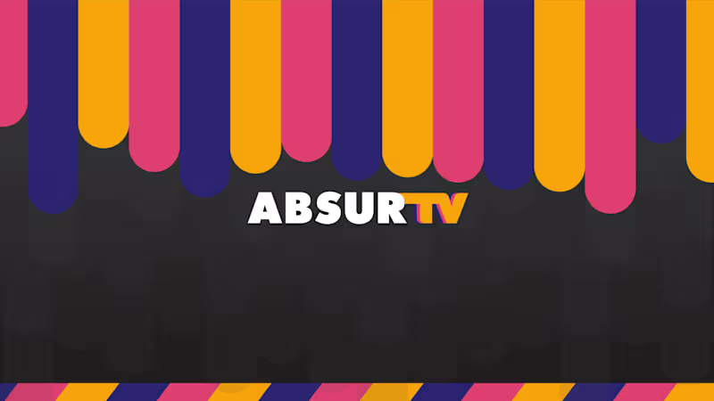 Cover image for ABSURTV - Youtube channel Visual identity