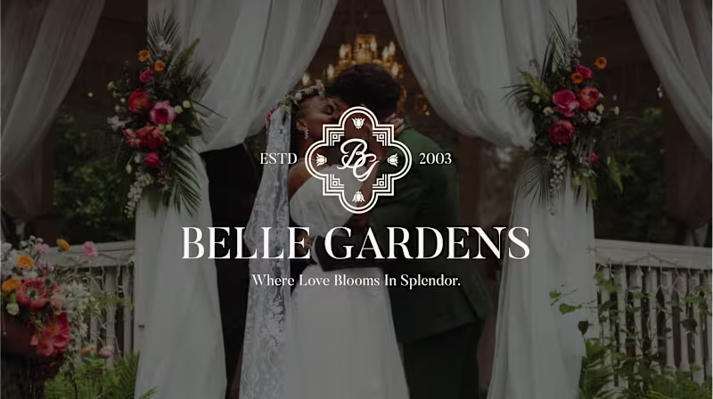 Cover image for Belle Gardens Brand Identity
